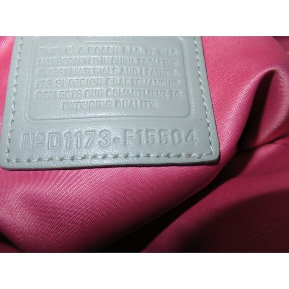 Coach Ashley Signature Snaphead Graphic Logo Carryall Satchel Crossbody 15504 - Picture 14 of 15